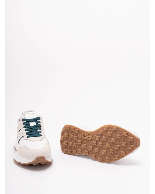 Hogan White H641' Sneakers