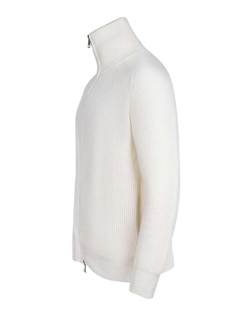 ATOMOFACTORY White Sweater Made Of A Wool And Cashmere Blend for men