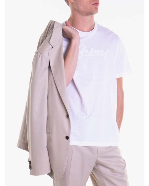 Brioni Pink Notched Lapels Suit for men