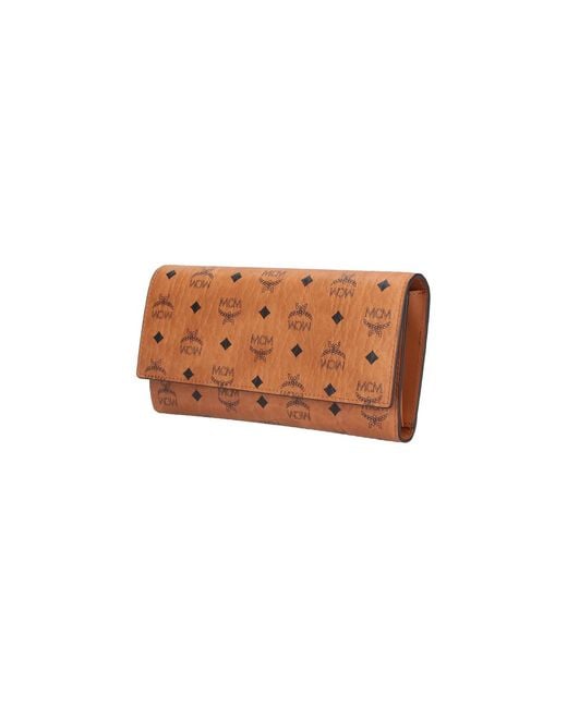 MCM Brown Aren Wallet