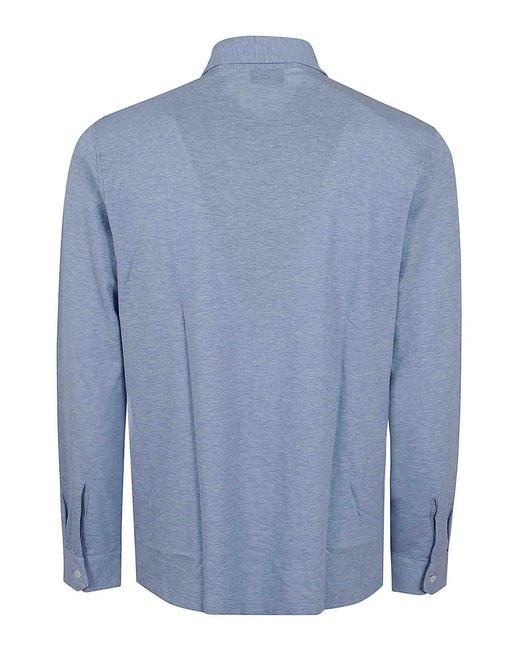 Barba Napoli Blue Knitwear for men