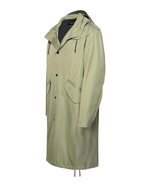 A.P.C. Green Parka & Duffle for men