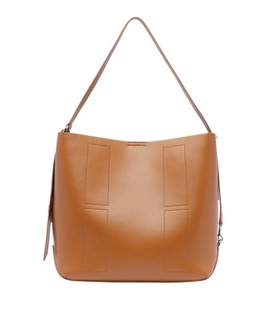 Hogan Brown Medium Hocket Hobo Bag
