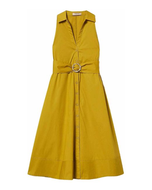Twinset Yellow Dress