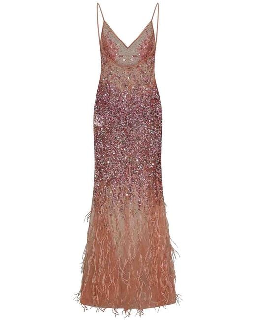 ROOM76 Purple Long Dress