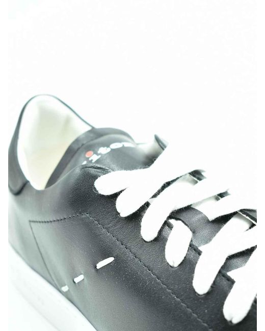 Kiton Black Sneakers for men