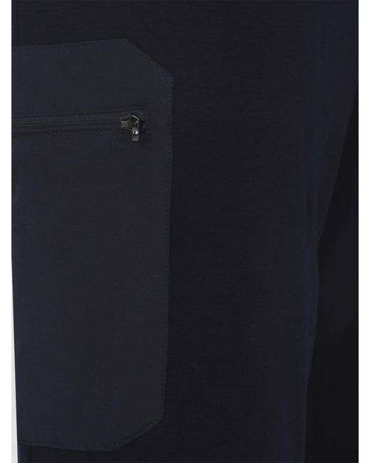 Sease Blue Jersey Jogger Pants for men