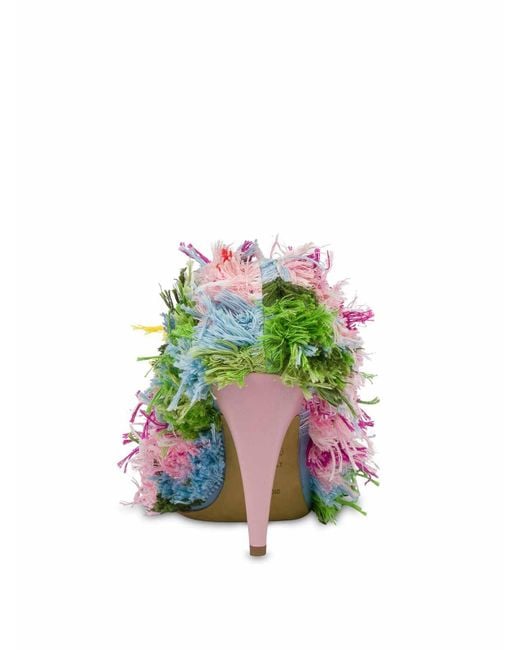 Moschino Pink Flower Power Pump