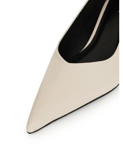 Anine Bing Natural Ivory Pumps
