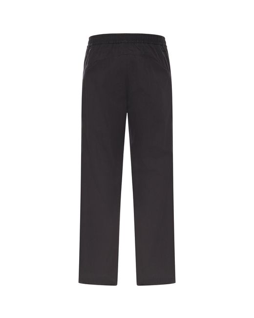 Laminar Blue Cotton And Nylon Twill Trousers for men