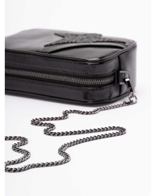 Golden Goose Deluxe Brand Black Mini 'Star' Bag