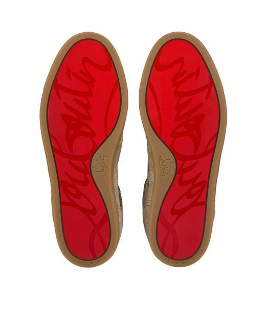 Christian Louboutin Brown All Rui Sneakers for men
