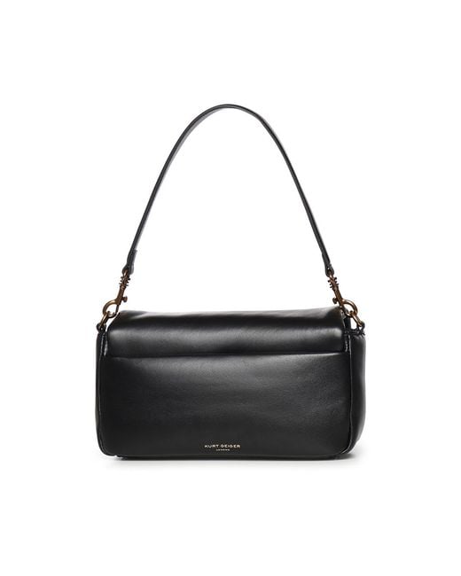 Kurt Geiger Black Oxford Shoulder Bag