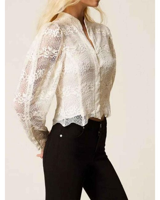 Twinset Natural Lace Jacket