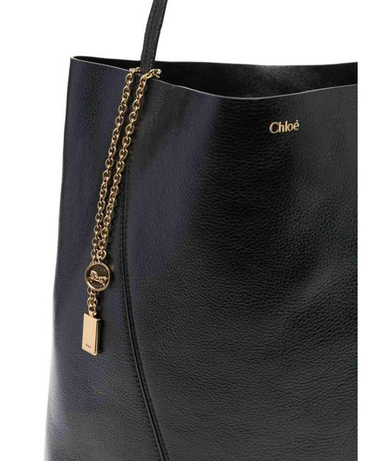CHC25SS810 SPIN di Chloé in Black