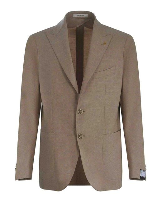 Tagliatore Brown Casual Jacket for men