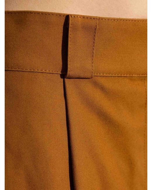 Balenciaga Orange Long Bermuda