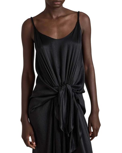 J.W. Anderson Black J.W.Anderson Silk Dress With Knot