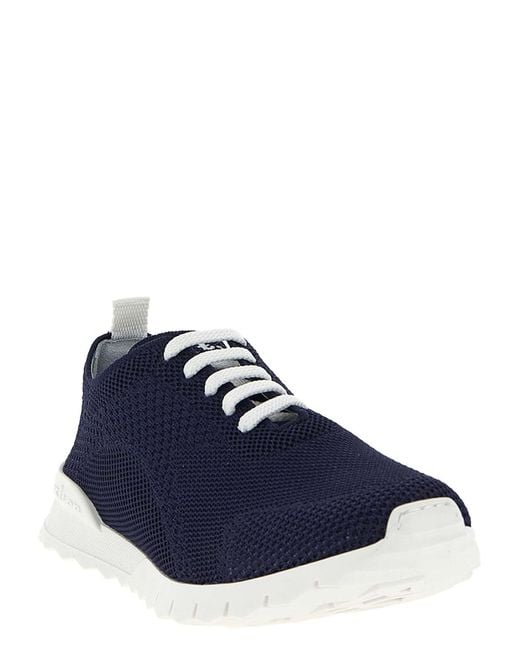 Kiton Blue Fits Sneakers for men