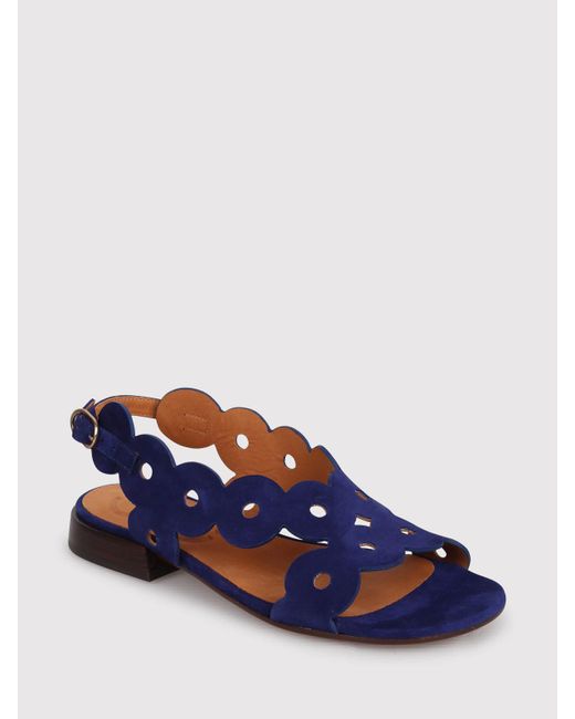 Chie Mihara Blue Tyco Sandals