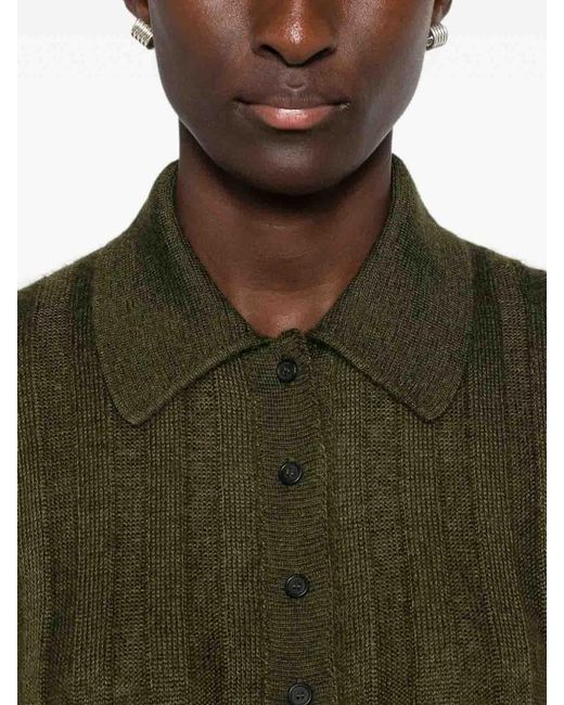 Khaite Green Meadow Sweater