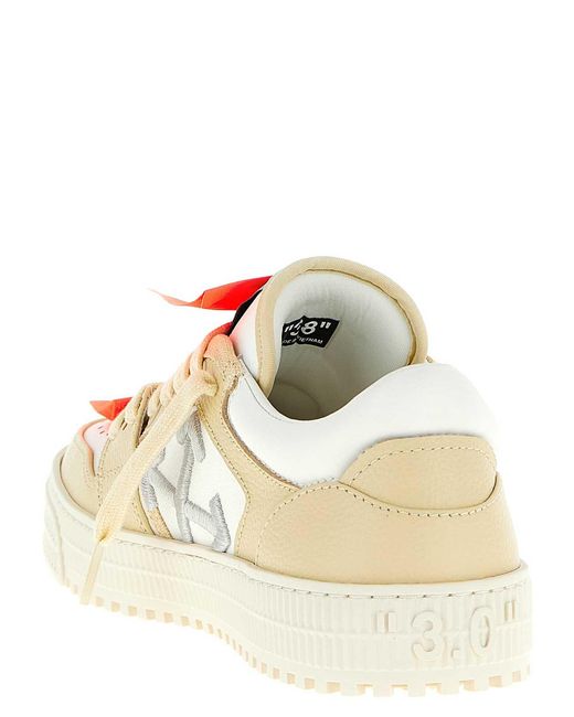 Off-White c/o Virgil Abloh White 30 Court Low Top Sneakers
