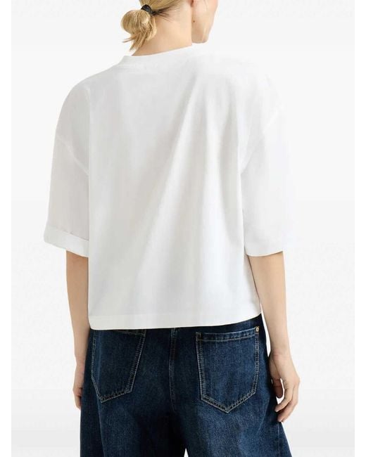 Brunello Cucinelli White T-Shirt