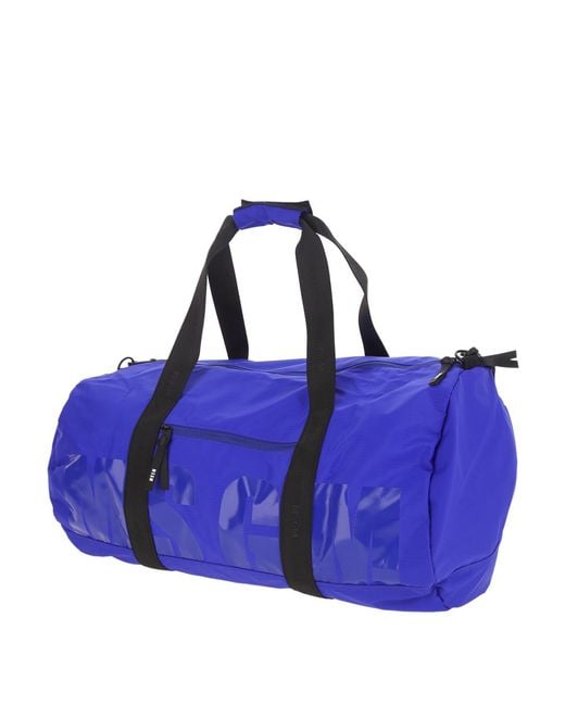 MSGM Blue Msgm Duffle for men