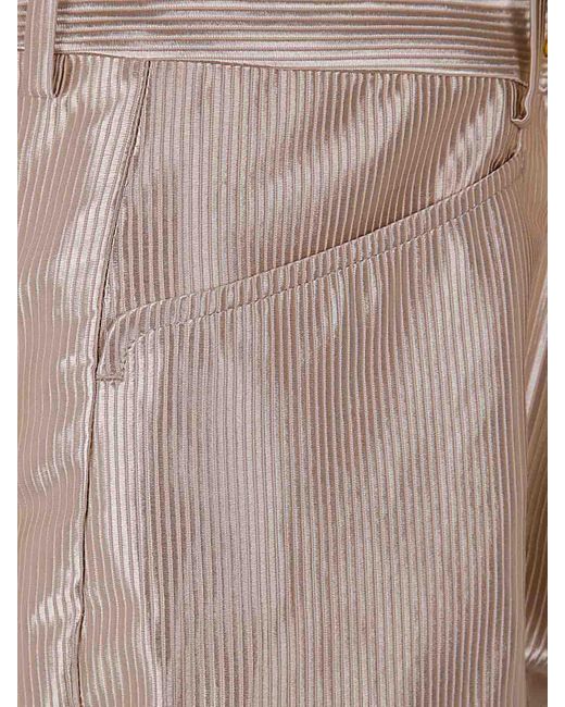 Tom Ford Natural Woven Flared Trousers