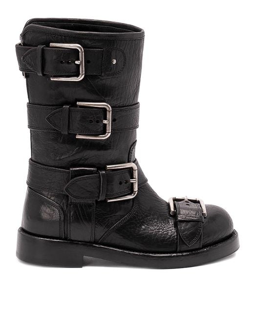 Dolce & Gabbana Black Ankle Boots