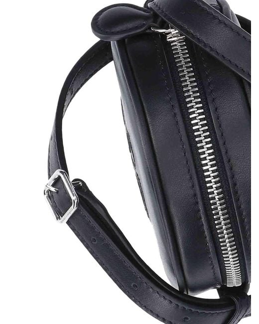 Courreges Blue Mini Shoulder Bag