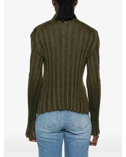 Khaite Green Meadow Sweater