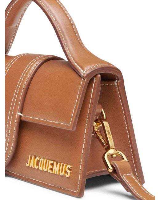 Jacquemus Brown Small Flap Bag Le Bambino