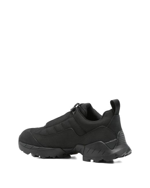 Roa Black Sneakers Trapuntate for men