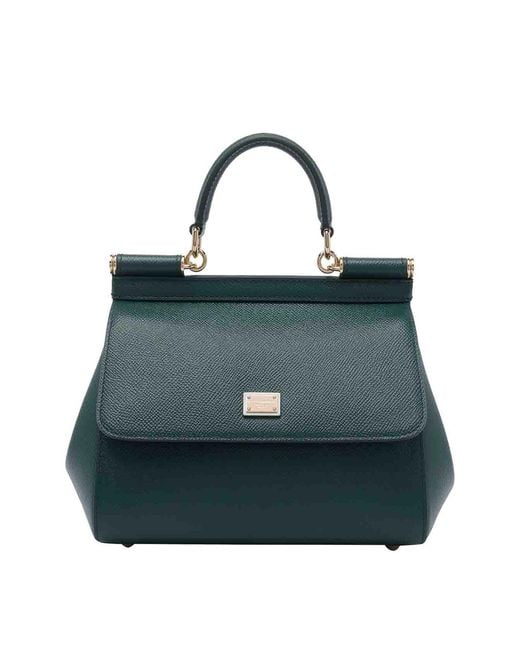 Dolce & Gabbana Blue Medium Sicily Handbag