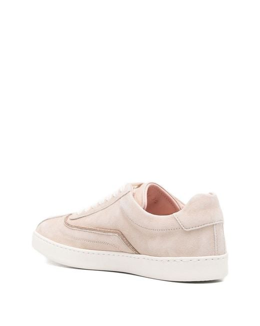 Fabiana Filippi Natural Suede Leather Sneakers