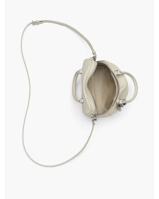 Marc Jacobs White The Micro Bauletto