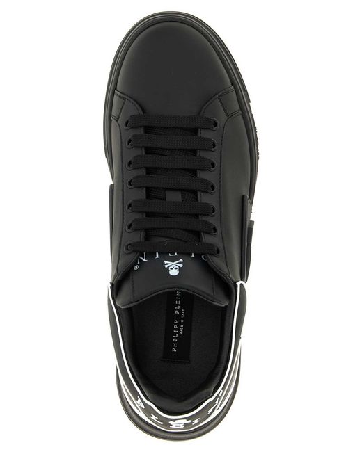Philipp Plein Black Sneakers for men