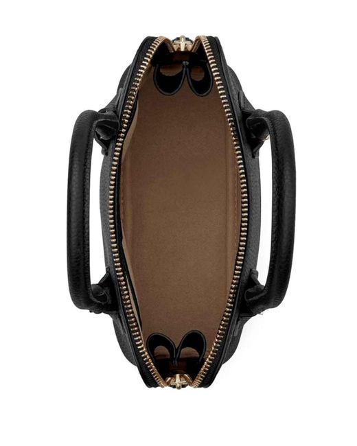 Tory Burch Black Swing Mini Leather Handbag