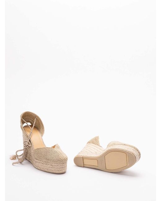 Castaner Natural Cora/8Ed/256 Wedge Espadrilles