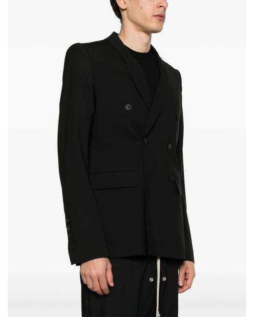 Rick Owens Jmf Blazer in Black for Men | Lyst
