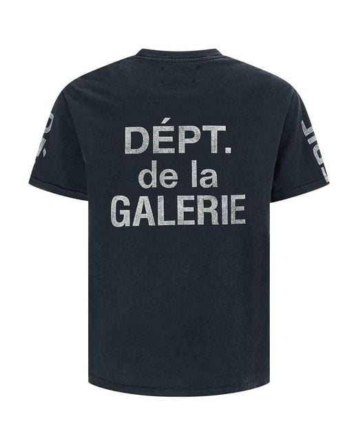 GALLERY DEPT. Black French Collector T-Shirt for men