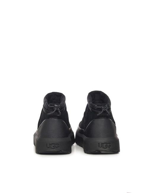 Ugg Black Boots Leather for men
