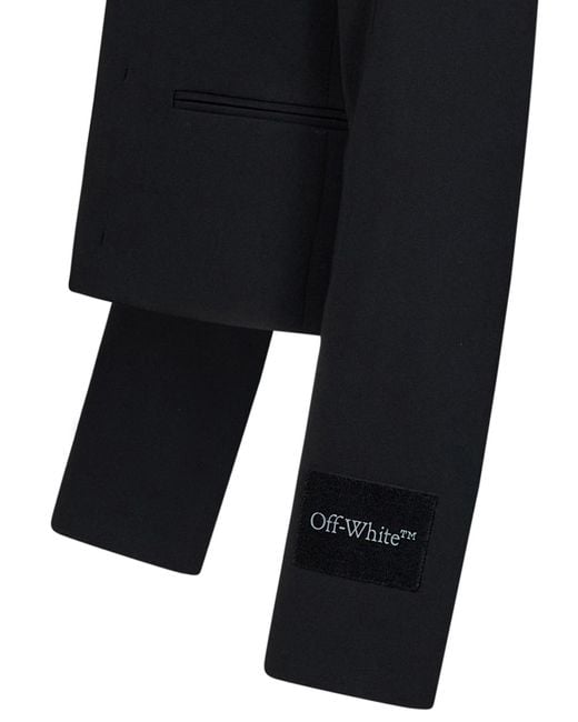 Off White c o Virgil Abloh Jacket in Black for Men Lyst UK