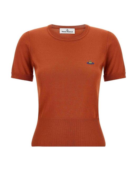 Vivienne Westwood Orange Bea Top