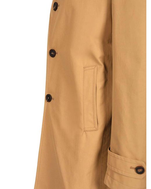 Tagliatore Natural Unlined Raincoat for men