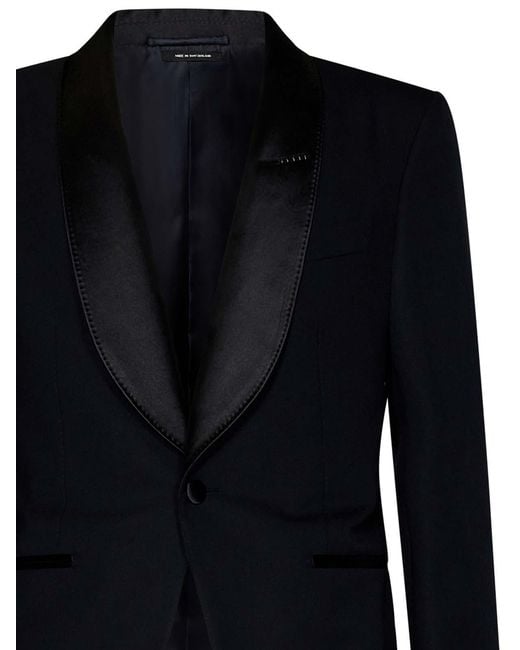 Tom Ford Black Formal Suit for men