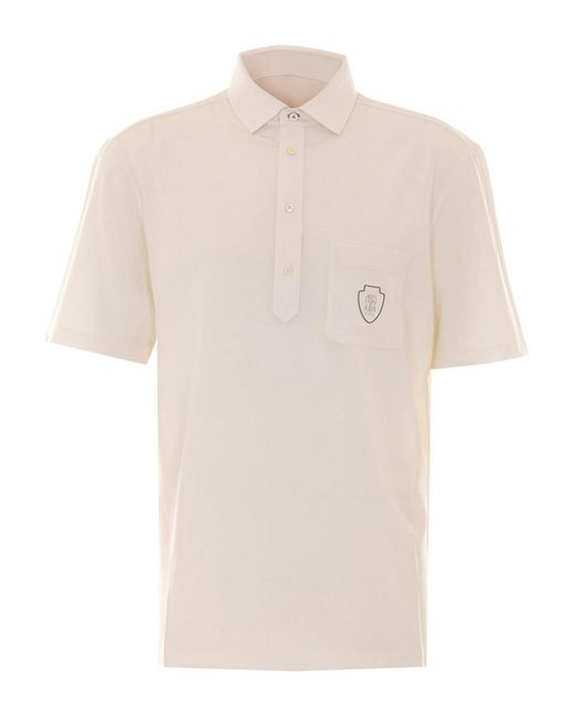 Brunello Cucinelli White T-Shirt for men