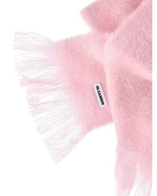 Sciarpa di Jil Sander in Pink