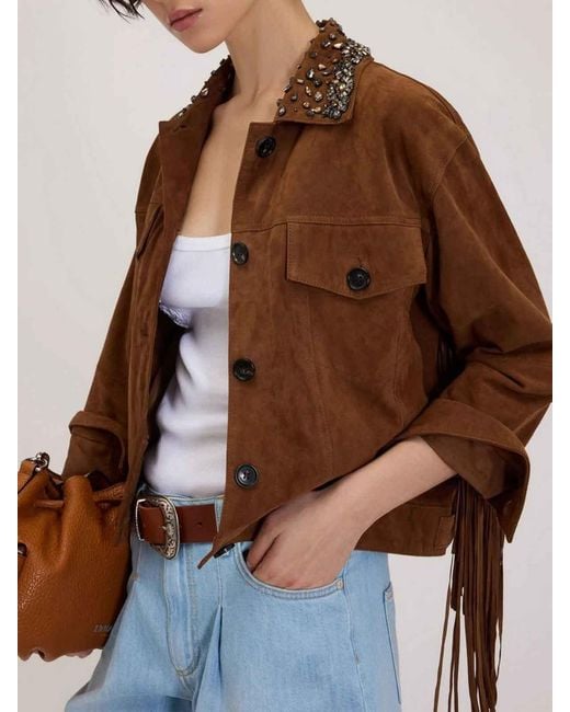 Ermanno Scervino Brown Jacket